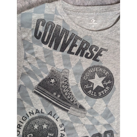 Converse | Converse | Grey |‎ Youth/Teen | Graphic T-Shirt | L - Picture 5 of 10